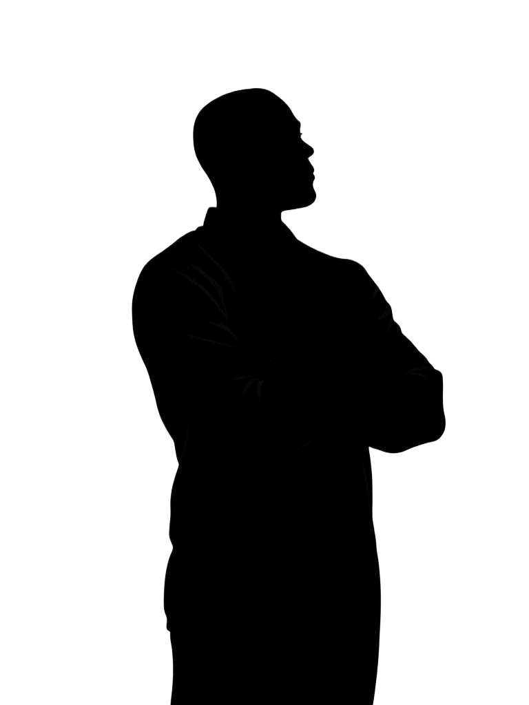 Silhouette of Chidi