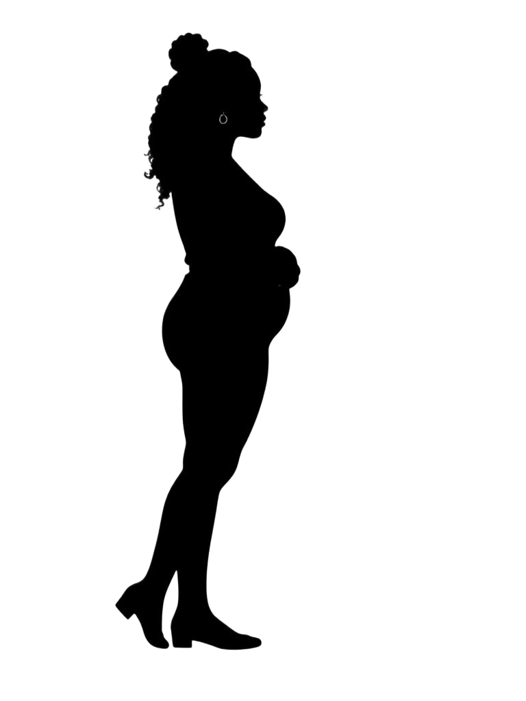 Silhouette of Karen